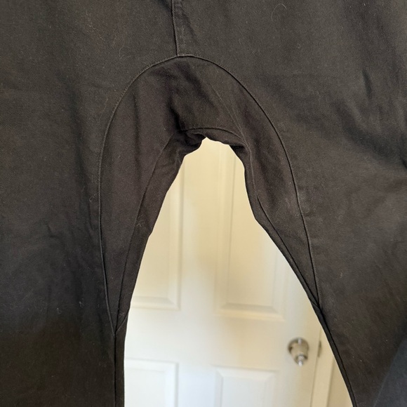 Zanerobe Stretch Denim Drop Crotch Slim Jogger Pants 32 Black - Picture 4 of 10